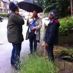 Group of people chatting